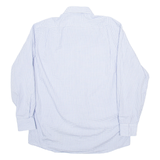 TOMMY HILFIGER Mens Shirt Blue Gingham Long Sleeve L