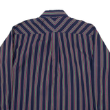 TOMMY HILFIGER Mens Shirt Blue Striped Long Sleeve XL