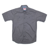 WRANGLER Mens Plain Shirt Grey S