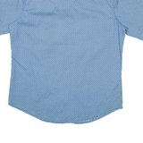 WRANGLER Mens Shirt Blue Crazy Pattern L