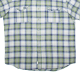 TIMBERLAND Mens Shirt Green Check L