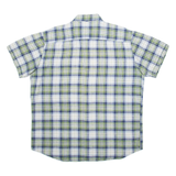TIMBERLAND Mens Shirt Green Check L