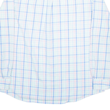 CHAPS Mens Shirt Blue Check Long Sleeve XL