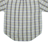 NAUTICA Mens Shirt Green Check L