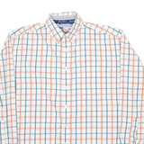 WRANGLER Mens Shirt White Check Long Sleeve XL