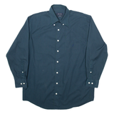 NAUTICA Mens Shirt Green Gingham Long Sleeve M