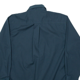 NAUTICA Mens Shirt Green Gingham Long Sleeve M