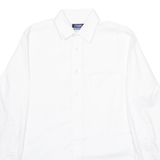 CHAPS Mens Formal Shirt White Long Sleeve L