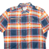 DIESEL Slim Fit Mens Shirt Blue Check L