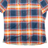 DIESEL Slim Fit Mens Shirt Blue Check L