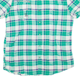 DIESEL Mens Shirt Green Check XL