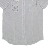 DIESEL Womens Shirt Black Gingham L