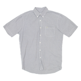 LACOSTE Mens Shirt Black Check M