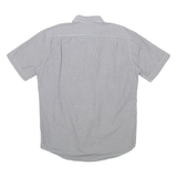 LACOSTE Mens Shirt Black Check M