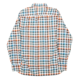 TOMMY HILFIGER Mens Shirt White Check Long Sleeve M