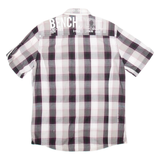 BENCH Womens Shirt Black Check XL