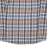 TOMMY HILFIGER Mens Shirt Blue Check Long Sleeve M