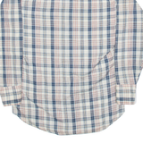 LEVI'S Mens Shirt Beige Check Long Sleeve M
