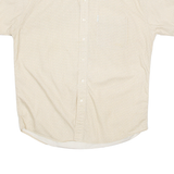 CHAPS Mens Shirt Beige Geometric L