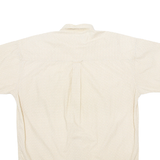 CHAPS Mens Shirt Beige Geometric L