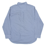 CHAPS Mens Shirt Blue Gingham Long Sleeve M
