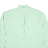 NAUTICA Mens Plain Shirt Green Long Sleeve XL