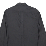 BEN SHERMAN Mens Plain Shirt Grey Long Sleeve XS