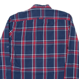 DIESEL Mens Shirt Blue Check Long Sleeve L