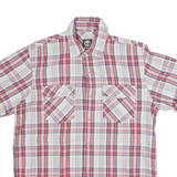 TIMBERLAND Mens Shirt Red Check M