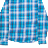 LEVI'S Modern Fit Mens Shirt Blue Check Long Sleeve S