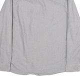 TED BAKER Mens Plain Shirt Grey Long Sleeve M