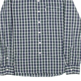 LEVI'S Mens Shirt Blue Check Long Sleeve S