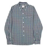 LEVI'S Mens Shirt Blue Check Long Sleeve S