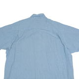 WRANGLER Mens Shirt Blue Check 2XL
