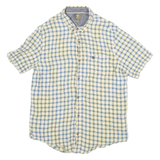 TIMBERLAND Regular Fit Mens Shirt Blue Gingham M