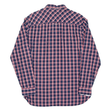 TOMMY HILFIGER Slim Fit Mens Shirt Blue Check Long Sleeve XL