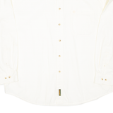 TIMBERLAND Mens Plain Shirt Yellow Long Sleeve L