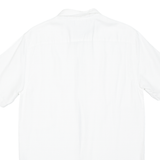 TOMMY HILFIGER Mens Plain Shirt White S