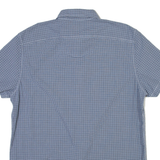 TIMBERLAND Slim Fit Mens Shirt Blue Check L