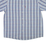 LEVI'S Mens Shirt Blue Check L
