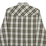 DIESEL Mens Shirt Green Check Long Sleeve M