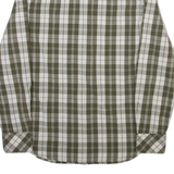 DIESEL Mens Shirt Green Check Long Sleeve M
