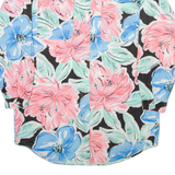 MAGI Womens Shirt Pink Floral Long Sleeve L