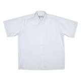 DEL' PIERRO Mens Plain Shirt Blue XL