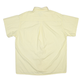 RIFLE Mens Plain Shirt Yellow M