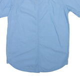 COLUMBIA Mens Plain Shirt Blue S