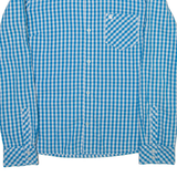 CARHARTT Mens Shirt Blue Gingham Long Sleeve M