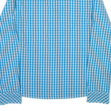 CARHARTT Mens Shirt Blue Gingham Long Sleeve M