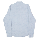 CALVIN KLEIN JEANS Mens Shirt Blue Striped Long Sleeve XL