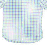 TOMMY HILFIGER Mens Shirt White Check L